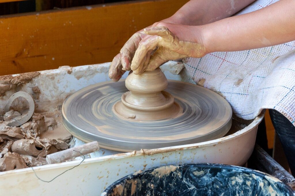 pottery, craft, hobby